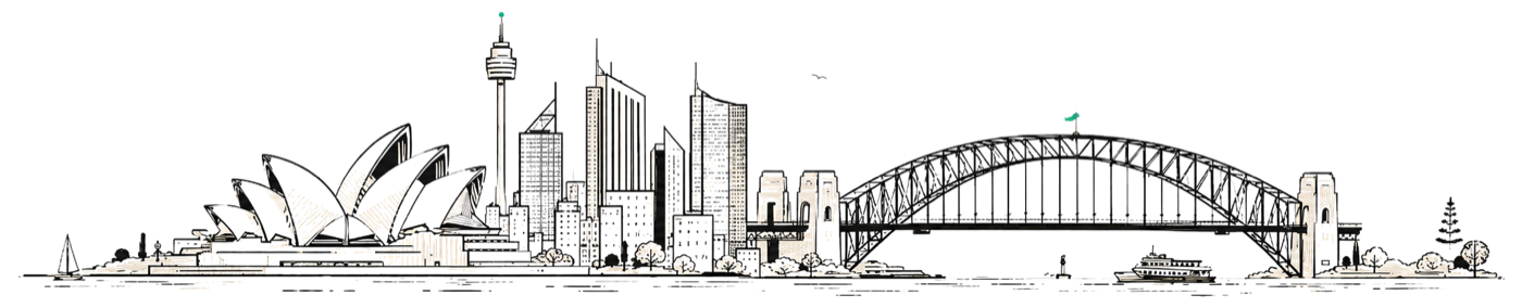 Sydney, Australia illustration
